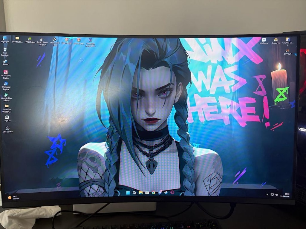 RTX 3060 Ti Ryzen 5 5600 200Hz Oyuncu PC Seti Logitech G Pro Cloud 3 - 8