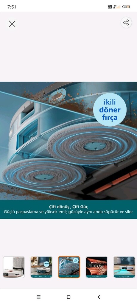 Philips 5000 robot süpürge - 3