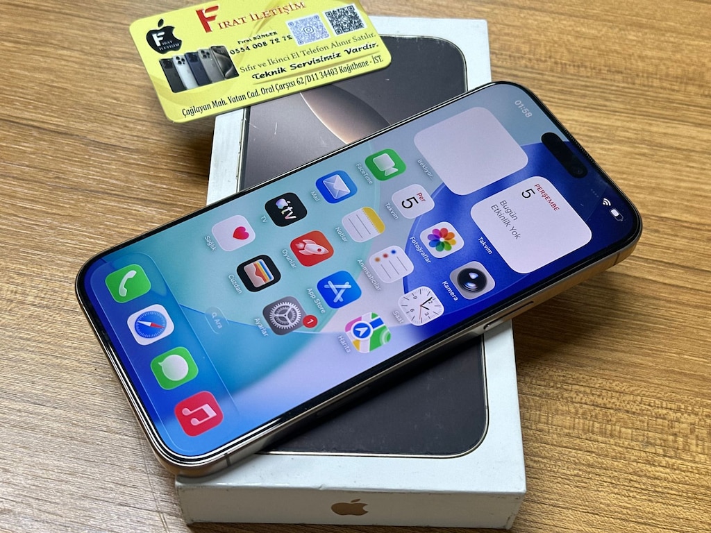 HATASIZ İPHONE 16 PRO MAX 1TB HAFIZA FIRSAT CİHAZI SİZLE. - 10