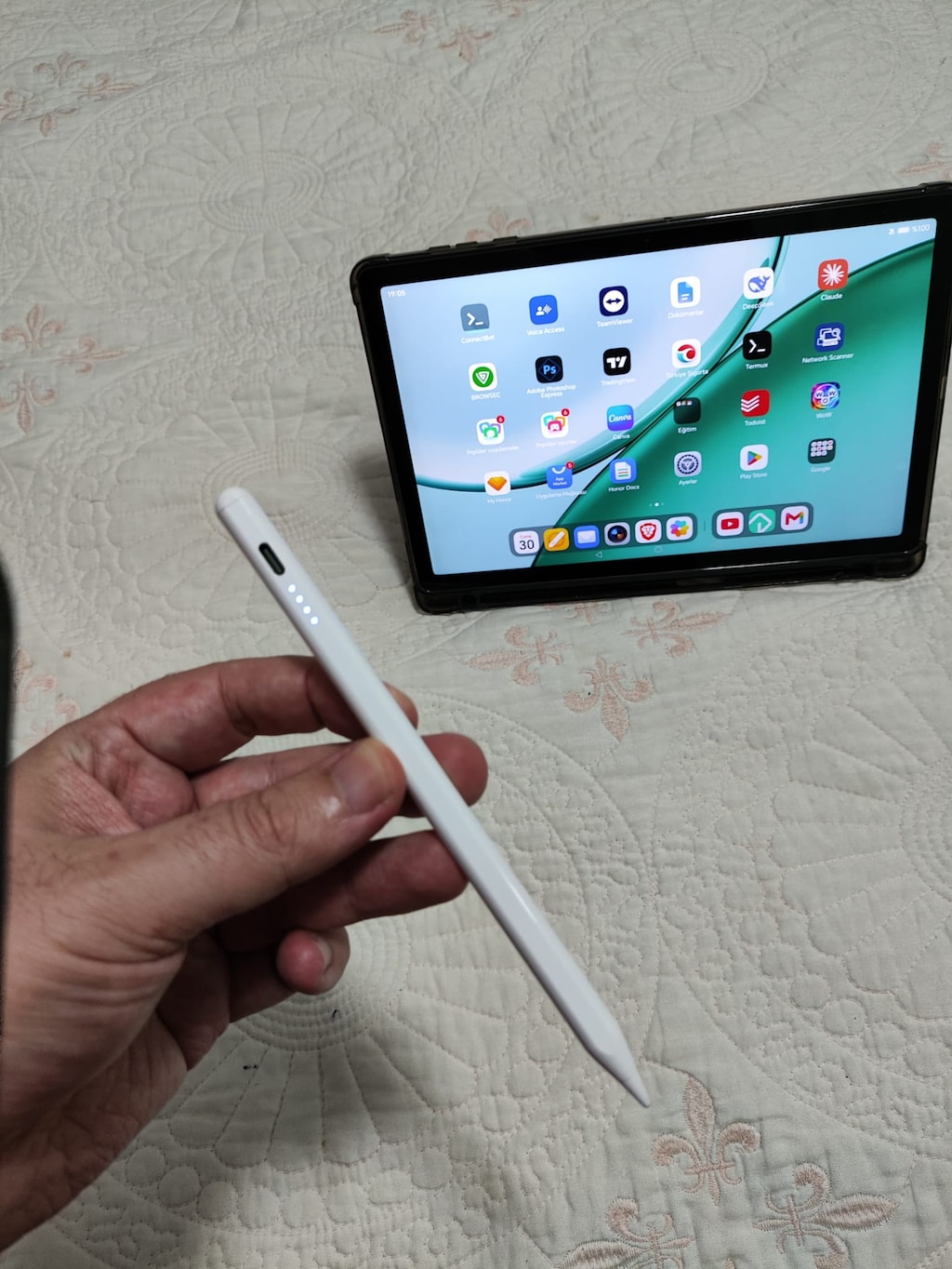 Sıfırdan Farksız Honor Pad X8b 128GB + Kalem + Kılıf + Fatura - 7