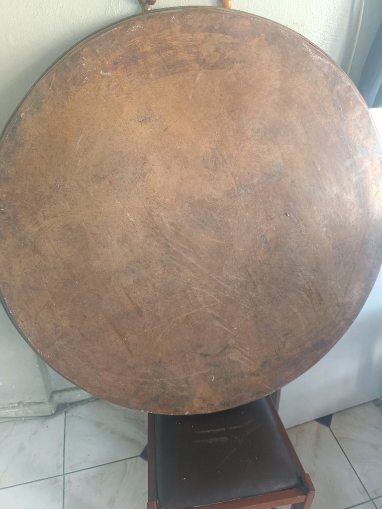 bakır sini antika - 6