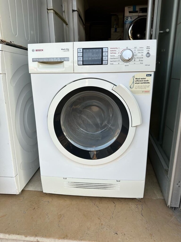 BOSCH 7 KG YIKAMA 4 KG KURUTMALI ÇAMAŞIR MAKİNASI ORJİNAL ALMAN MALI - 4