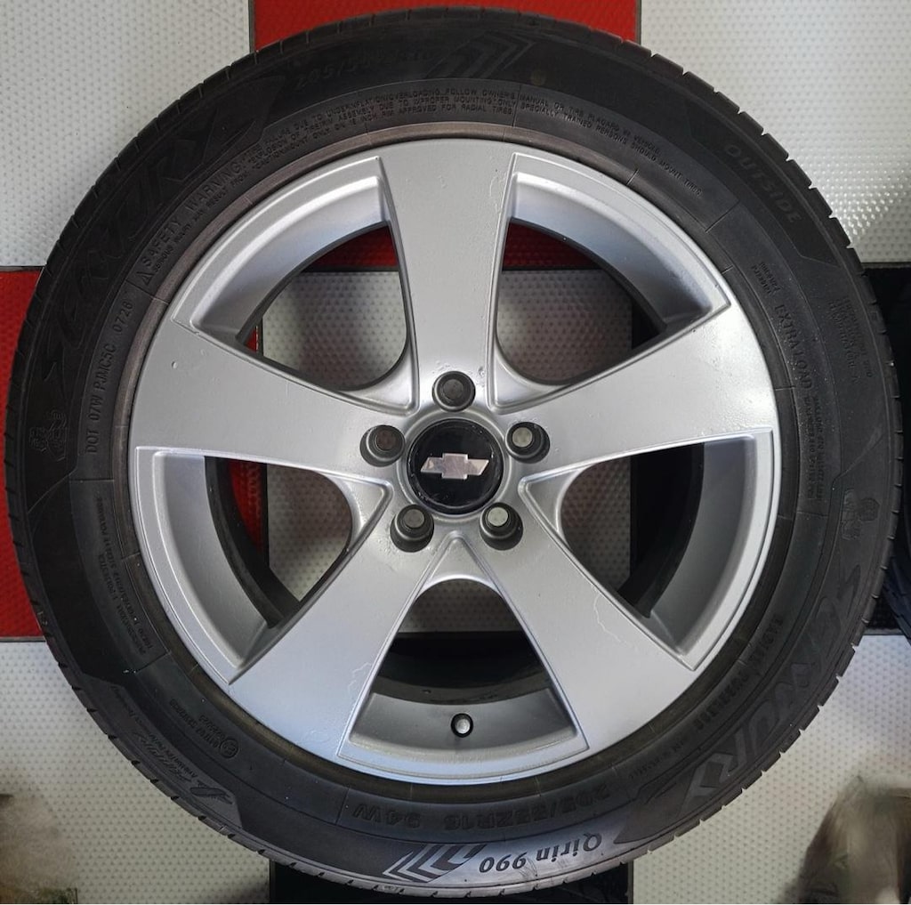 chevrolet cruze Opel astra J çıkma 5*105 çelik jant 16inç yeni lastiği - 4