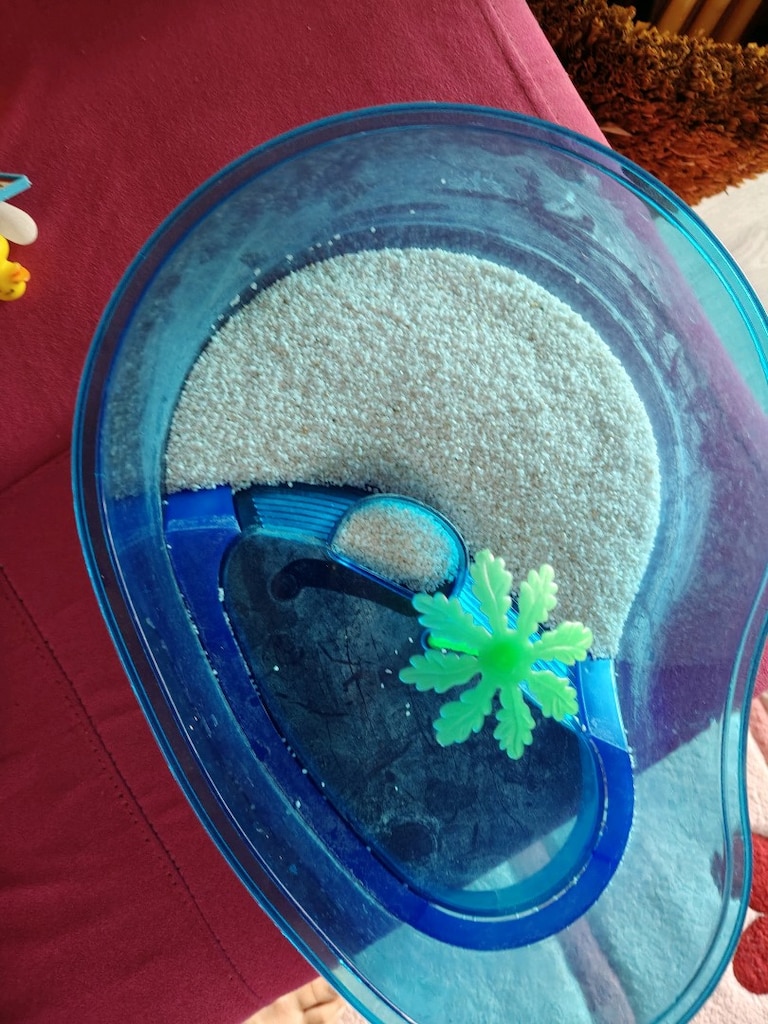 şu kaplumbağa sı kabı kumu ve yemi - 4