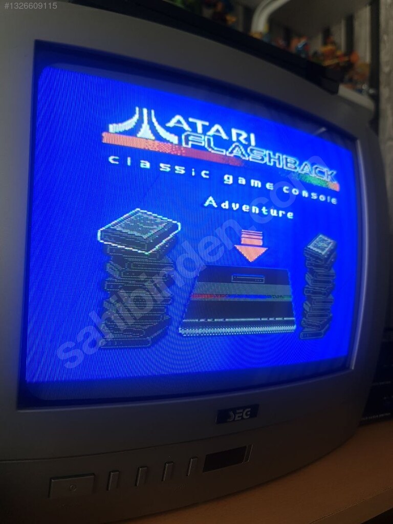 Atari Flashback Mini 7800 Retro Oyun Konsolu 20 Dahili Oyun - 5