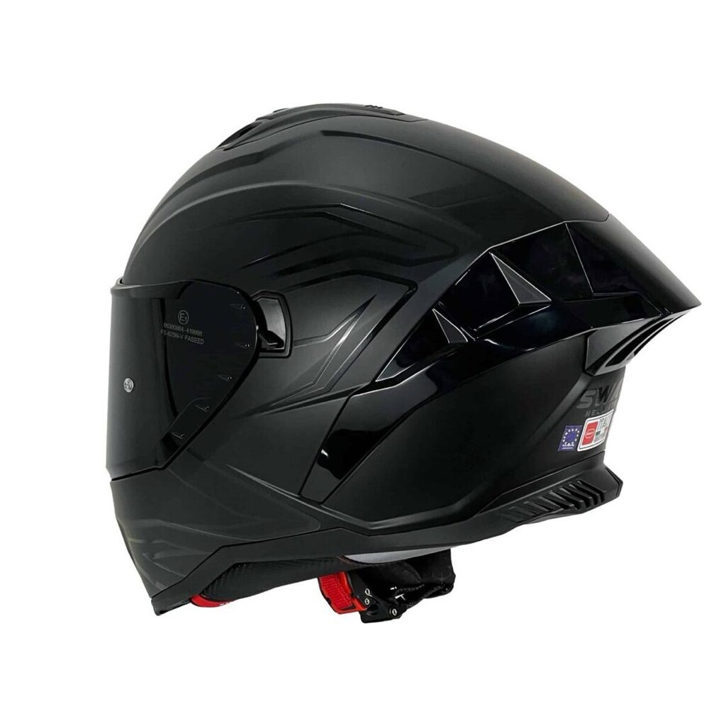 SWAY SW-867 KAPALI KASK - Black Line - 3
