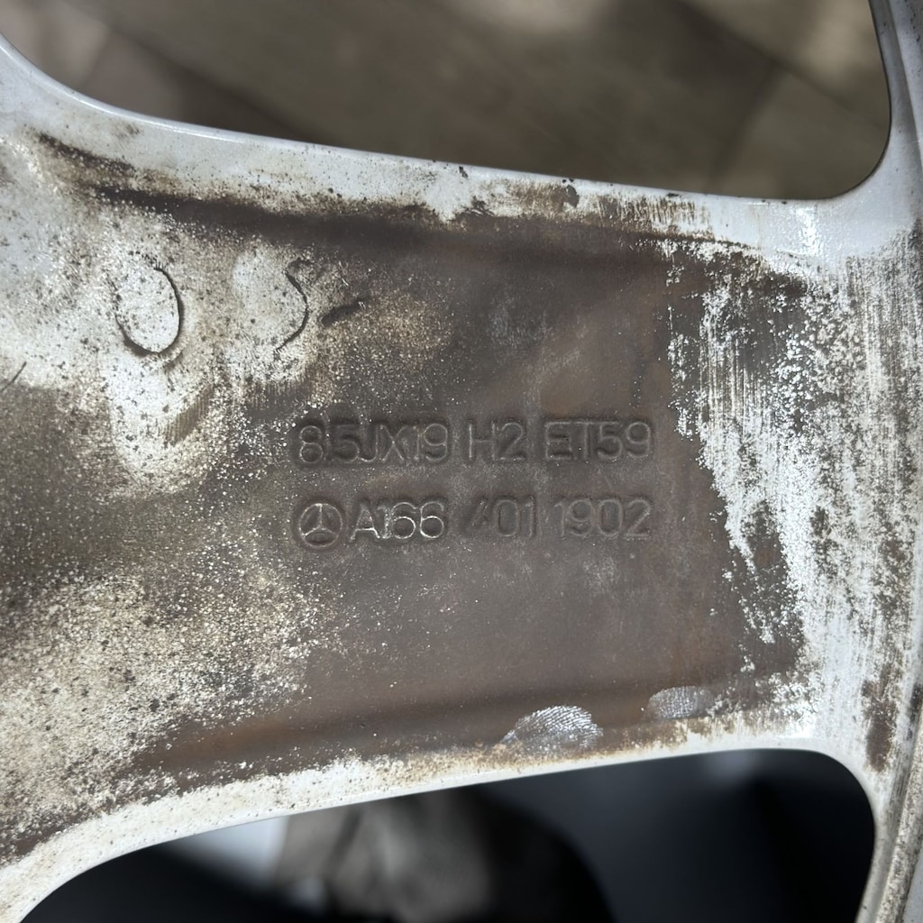 19 inç 5x112 Mercedes W166 ML Clas Orj. Ekipman Jant Takımı 2.El - 5
