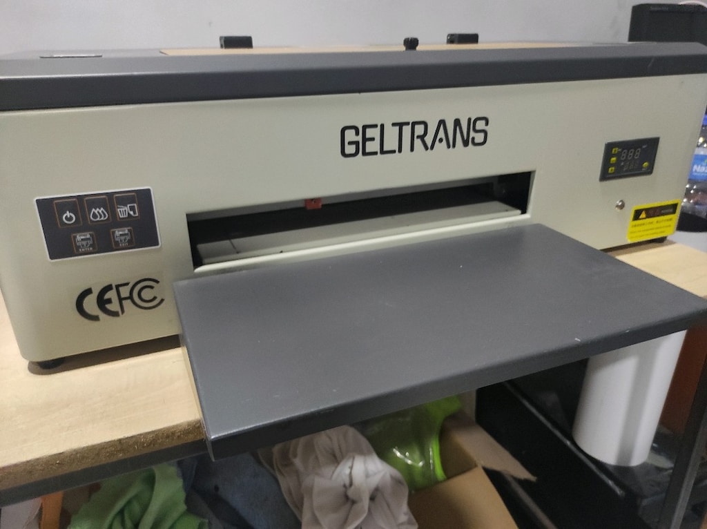 Dtf tişört baskı + fırın 30 cm rulo baskı geltrans - 2