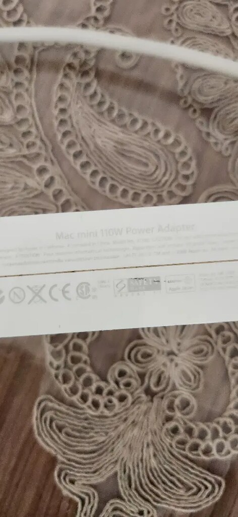 Mac Mini 110w şarj aleti