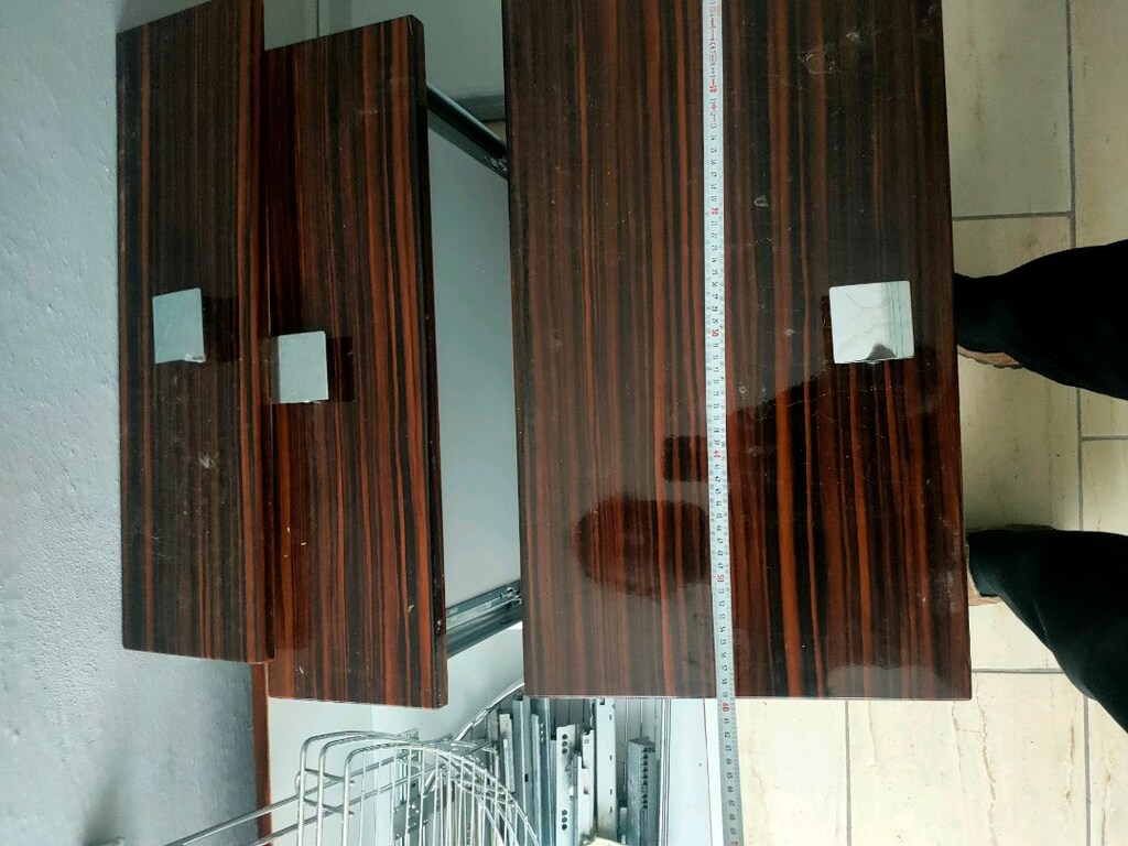 BLUM marka kalkar kapak mekanizması 6 adet ve 5 adet çekmece yine aynı - 11