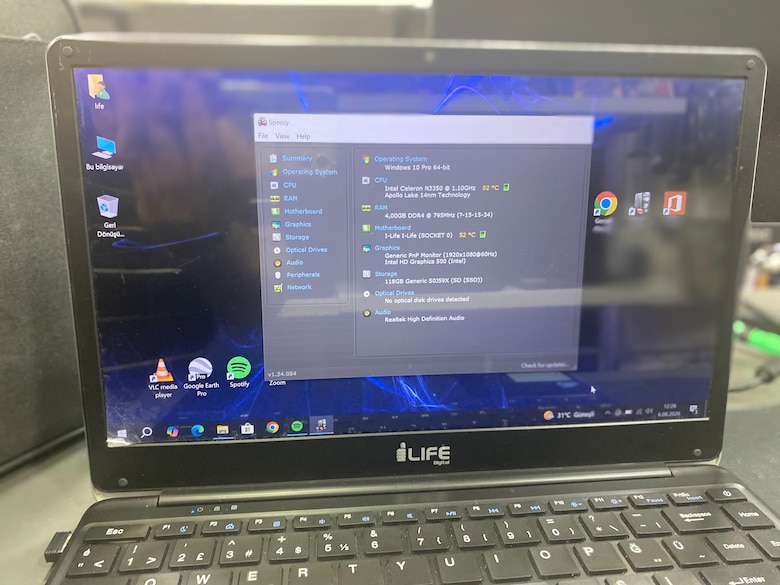 İ- LIFE LAPTOP KABLOSUZ MOUSE VE ÇANTA HEDİYELİ - 4