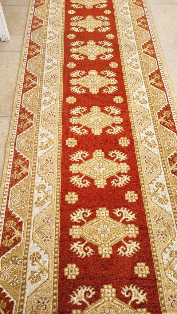 kaşmir yolluk halı temiz az kullanilmiş - 3