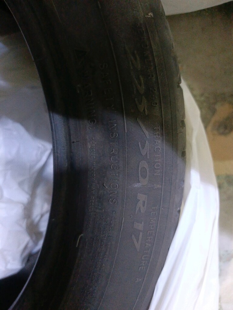 225*50*17 takım Michelin primacy 3 - 3