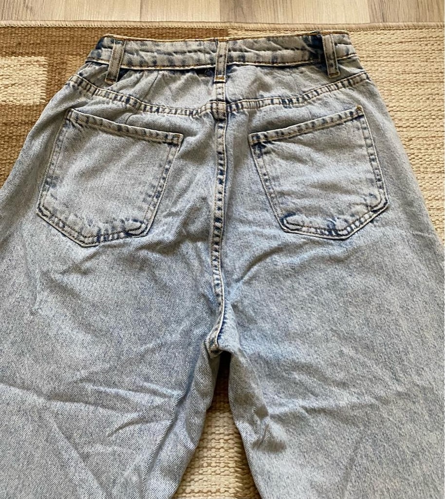 By poema Yüksek Bel denim Jean - 4