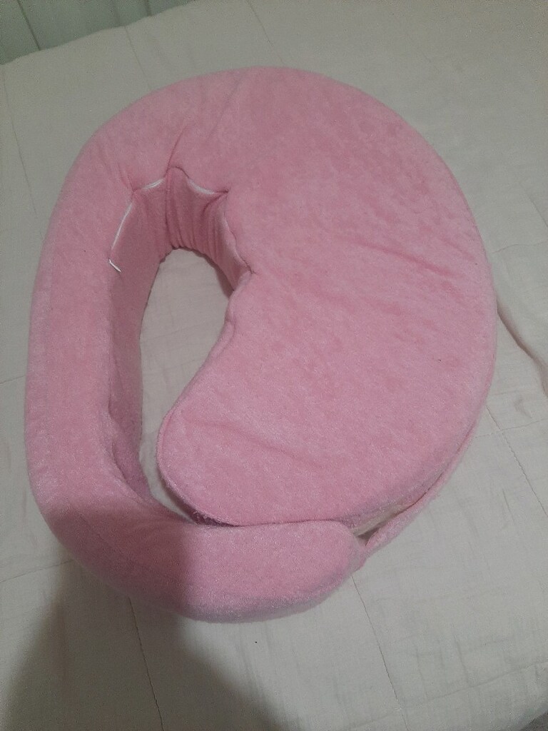 emzirme yastığı pembe fermuarlı - 2