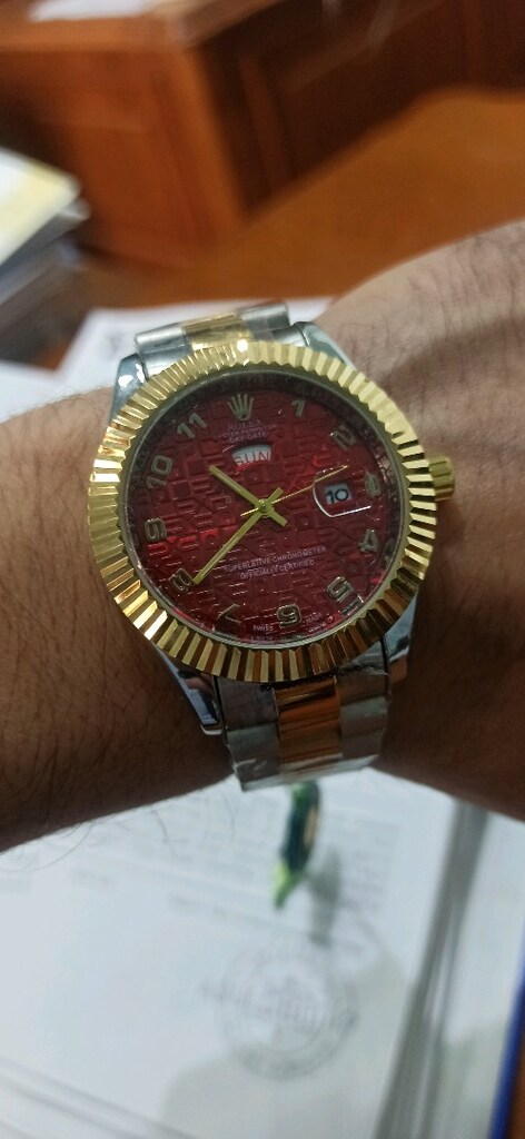 Rolex gün ve tarih göstergeli kol saati - 19