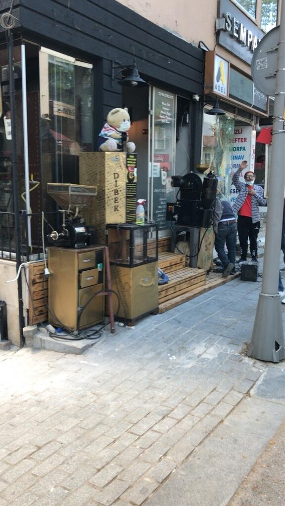 toper marka dibek kahve makinesi