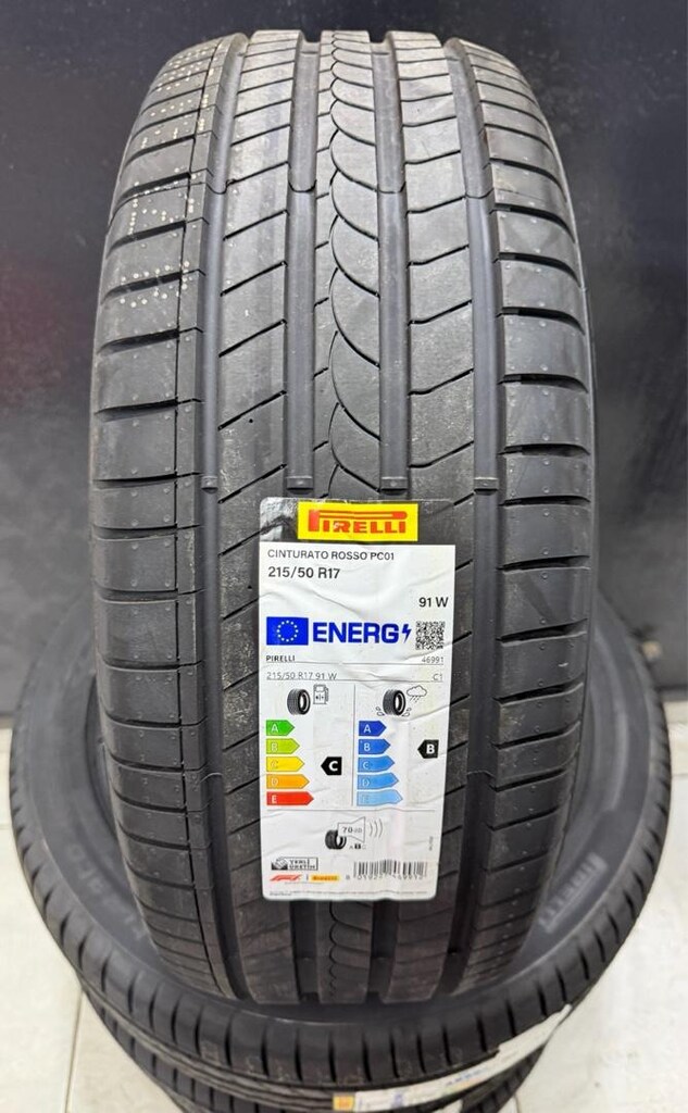 215/50R17 PİRELLİ CINTURATO ROSSO SIFIR (DOT:10/26) ADET FİYATI - 3