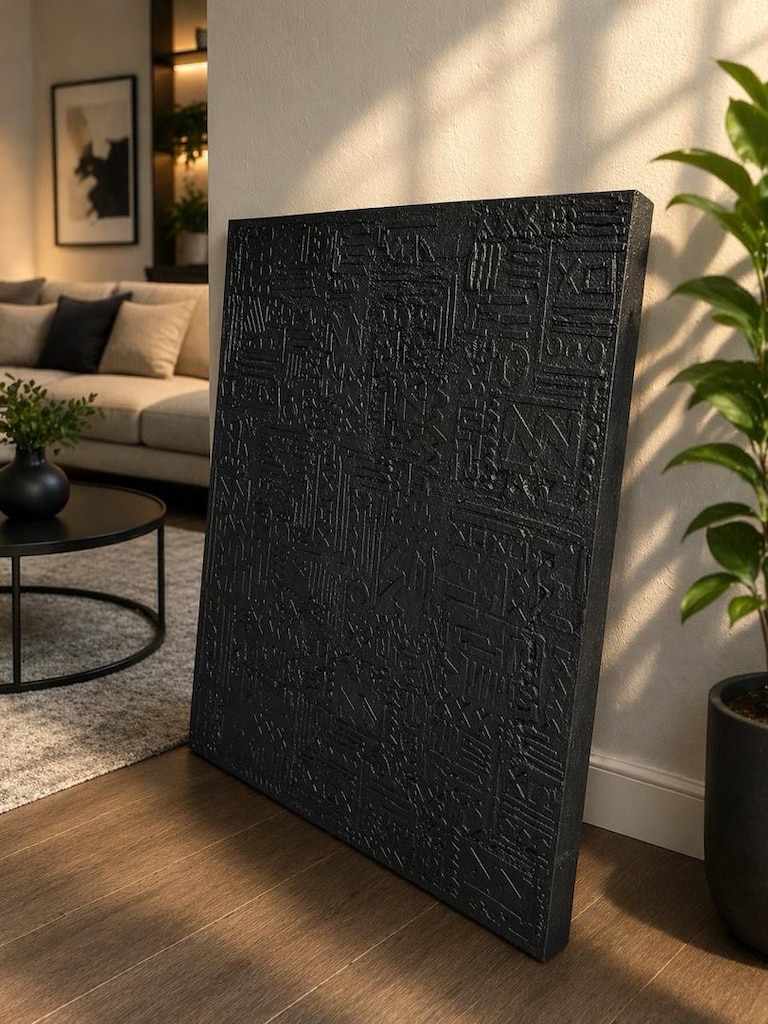TABLO EL İŞÇİLİĞİ 80x100 KABARTMALI TEKNİK - 4