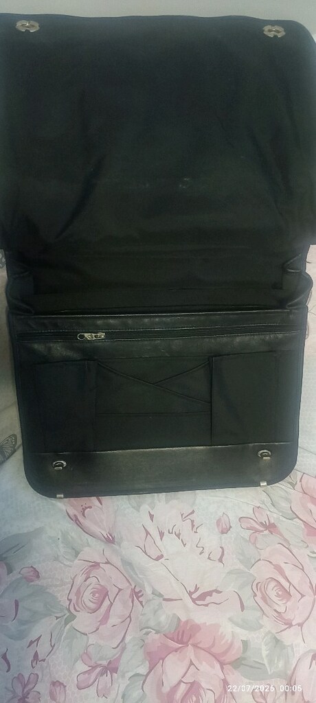 samsonite deri evrak çantası - 3