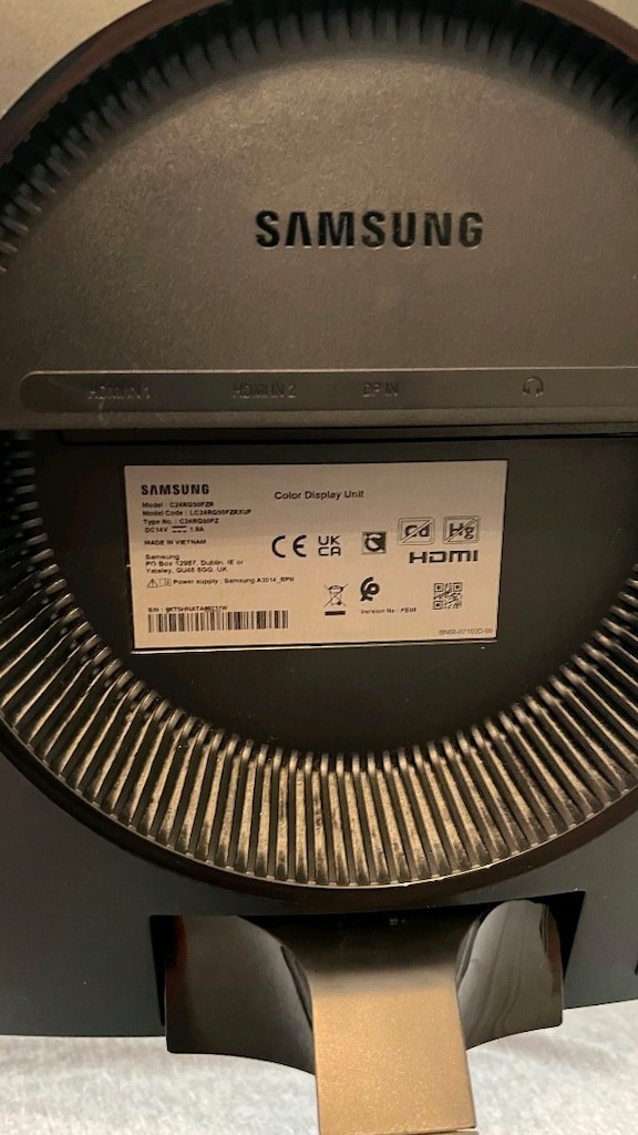 SAMSUNG 24 İNC LC24RGDDFZRKUF MONİTOR - 5