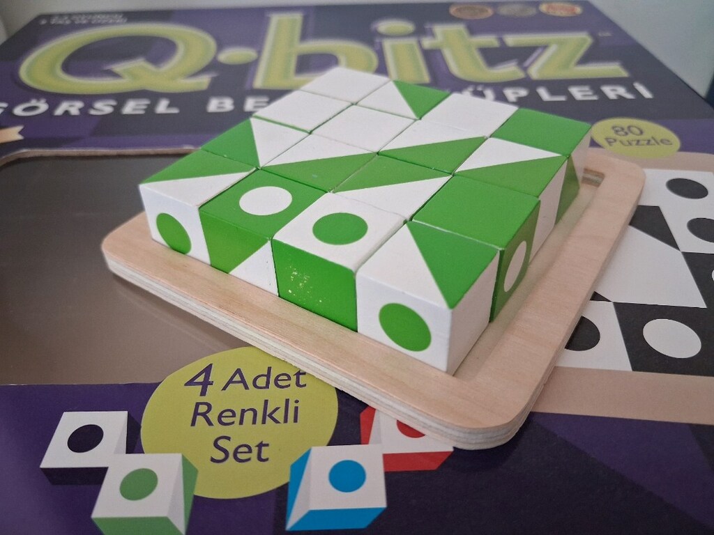 Orijinal MindWare Q-Bitz Akıl ve Zeka Oyunu - Sıfır Ayarında Eksiksiz - 3