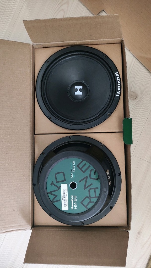 Mid Range Çıplak Hoperlör 100w 100rms Oto hoperlör - 3