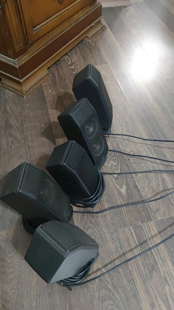 LOGİTECH X-540 5.1 SURROUND SES SİSTEMİ/ ÇOK TEMİZDİR - 5