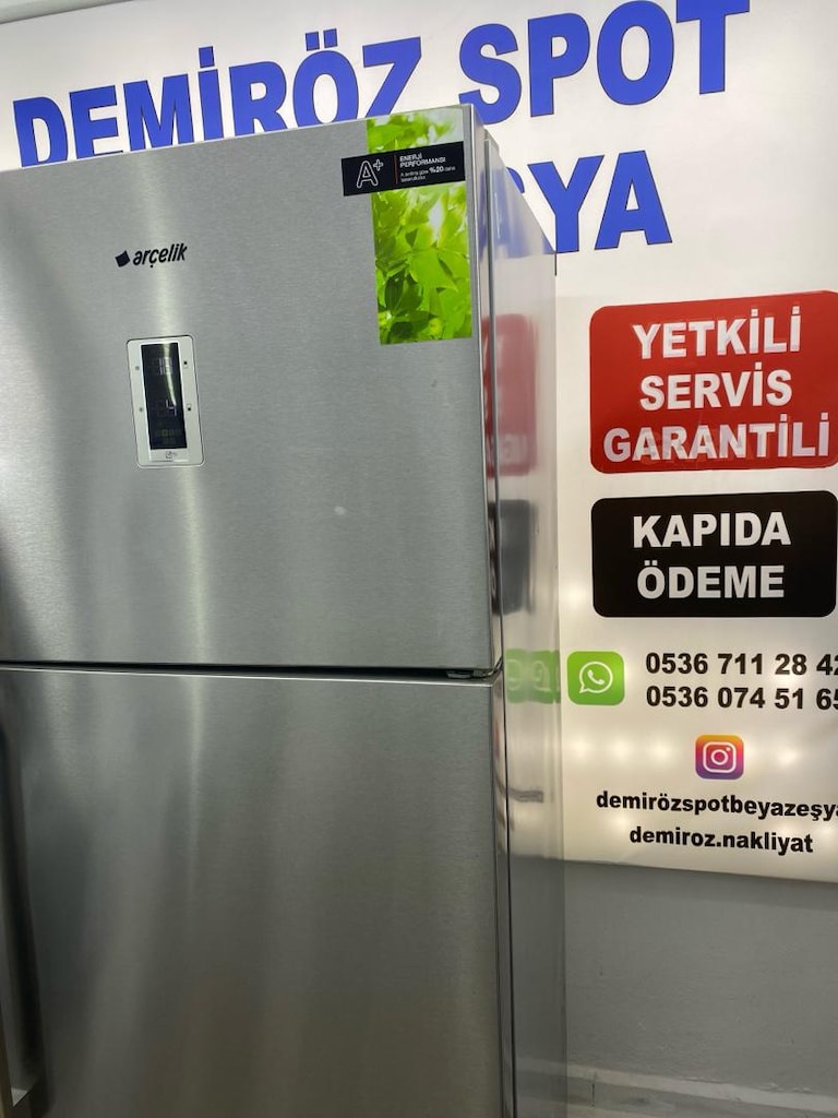 ARÇELİK BUZDOLABI İNOX YÜZEY XL 560 LİTRE - 3