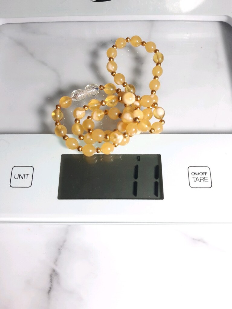 Yetişkin Unisex Damla Kehribar Kolye - 3