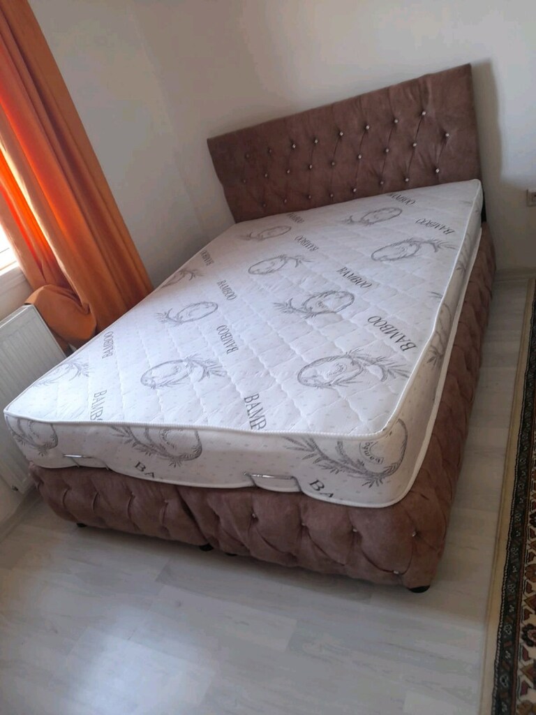 Çift kişilik yatak baza başlık - 4