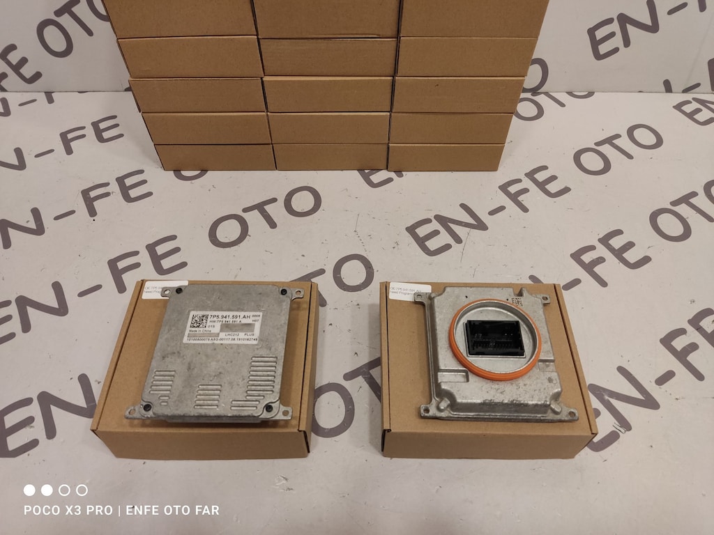 TİGUAN LED FAR BEYNİ ORJİNAL KODLU 7P5941591AH 7P5 941 591 AH - 2