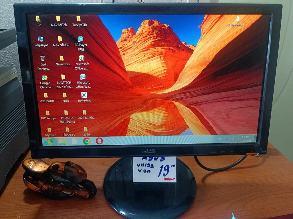Asus VH192 Monitör VGA giriş hatasız - 6