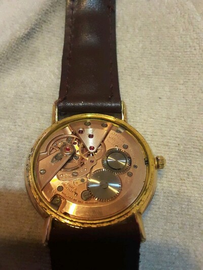 OMEGA altın kaplama saat
