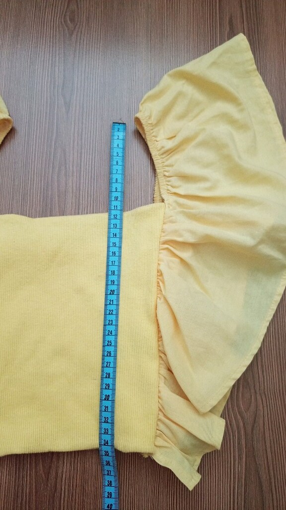 Sarı Valonlu bluz - 4