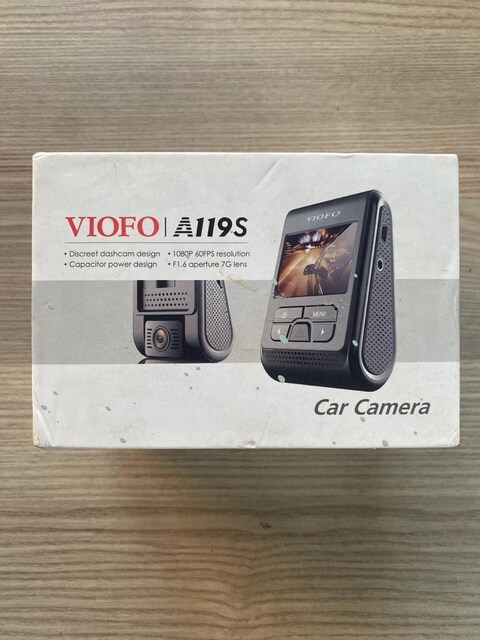 Viofo A119S V2 1080P GPS'li Akılı Araç Kamerası + 32 GB SD Kart