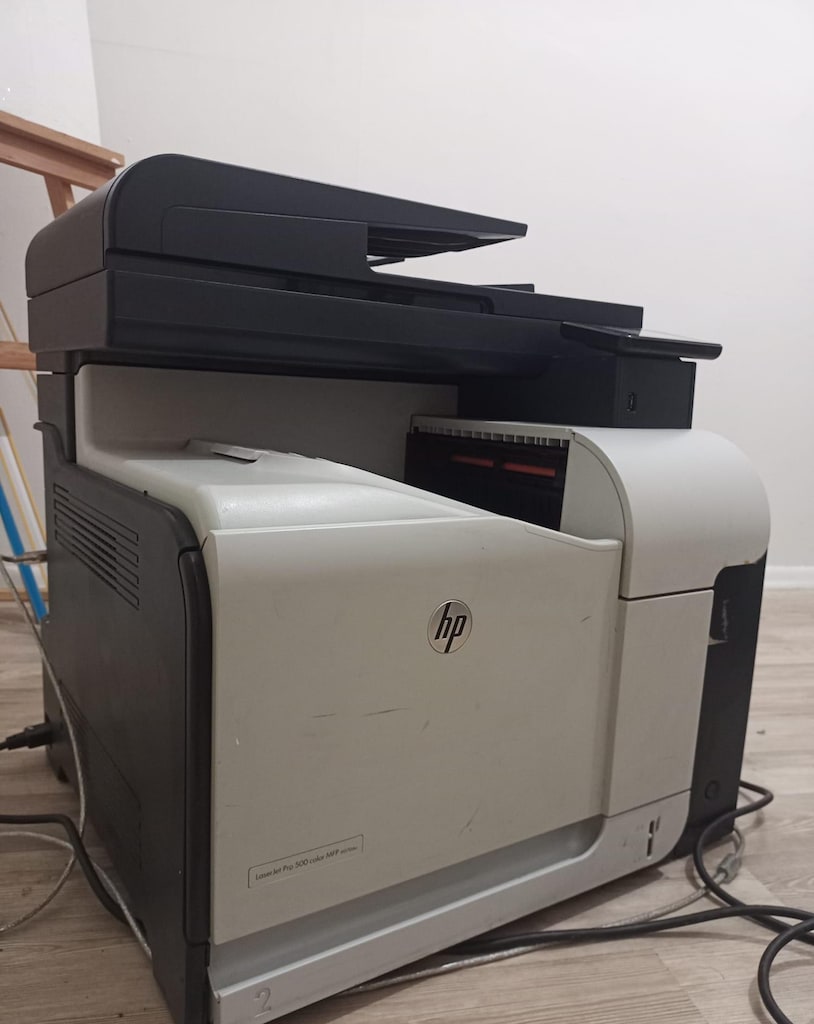 HP Laserrjet Pro 500 Color MFP m57odw Renkli Yazıcı Tarayıcı Fotokopi