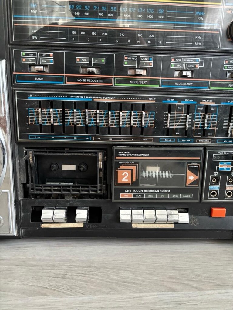 Panamax SEC-3030 Klasik Dev Boombox / Retro Teyp - Diri Kasa - 2