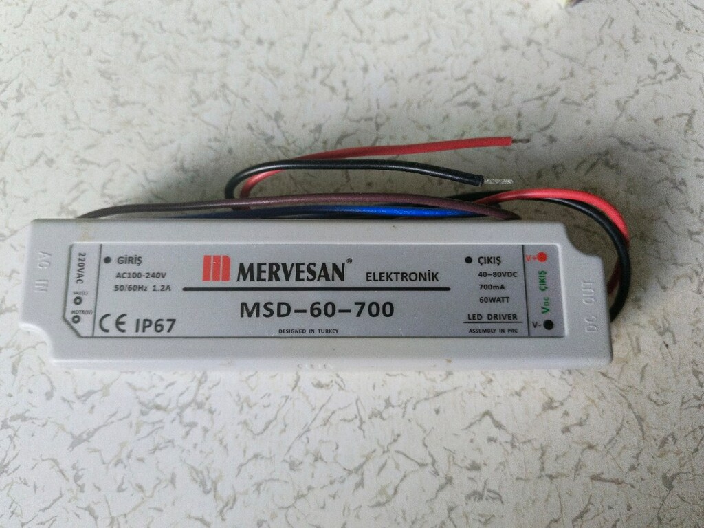 Mervesan MSD-60-700 Sabit Akım - 2