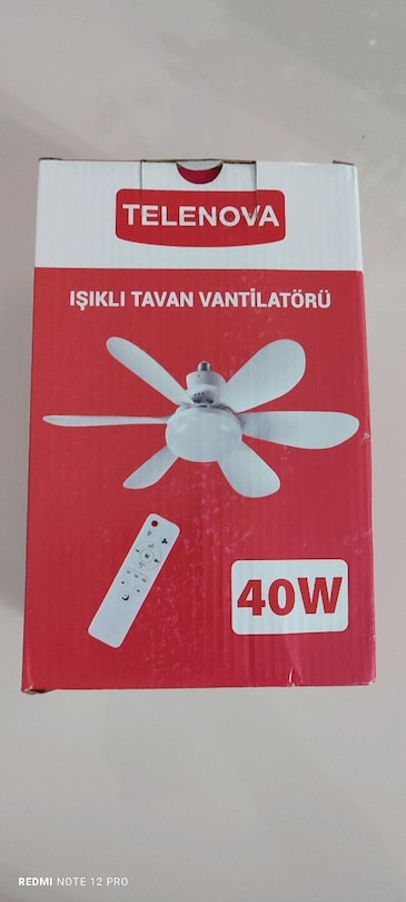 TELENOVA TAVAN TİPİ FAN LED AYDINLATMALI - 2