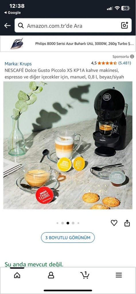 Nescafe krups kahve makinesi - 6