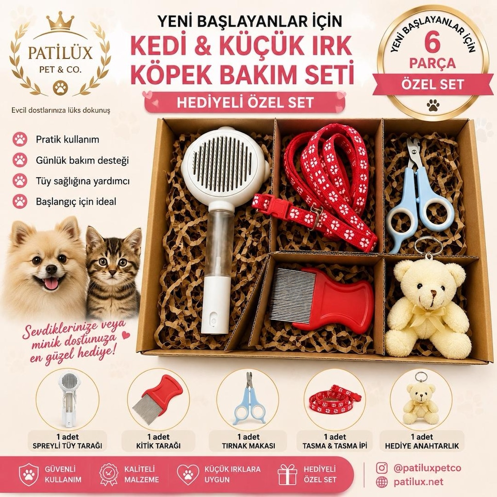 Kedi ve Küçük ırk köpek başlangıç Seti - 9