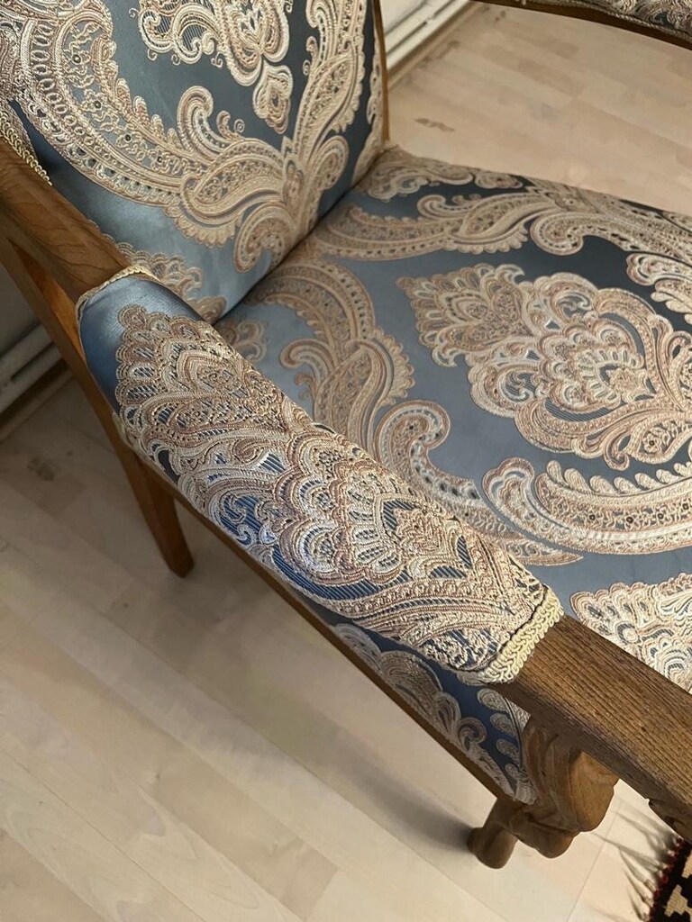 vintage masif ingiliz berjer - 14