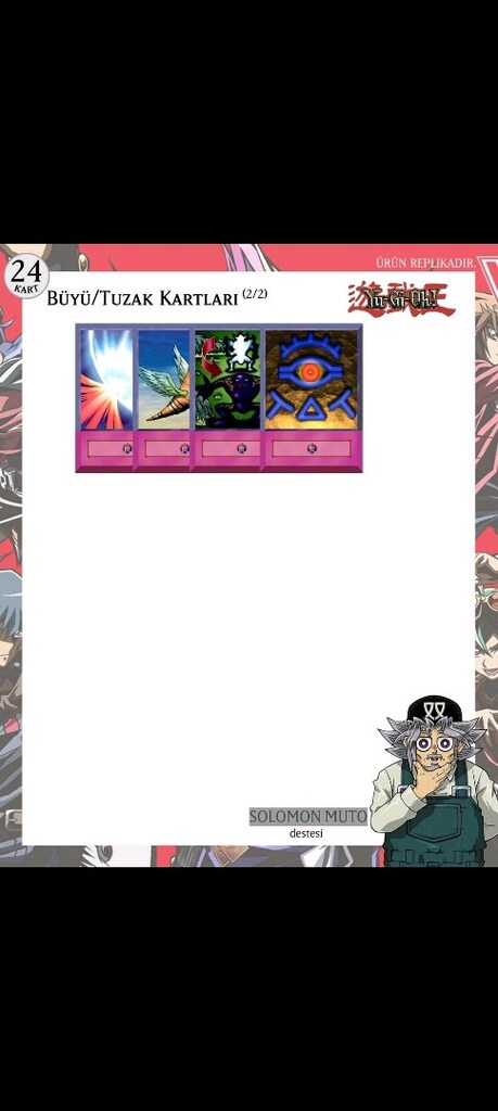 Büyük Baba Anime Hal Destesi 58 Yugioh Kartı Yu-Gi-Oh! - 5
