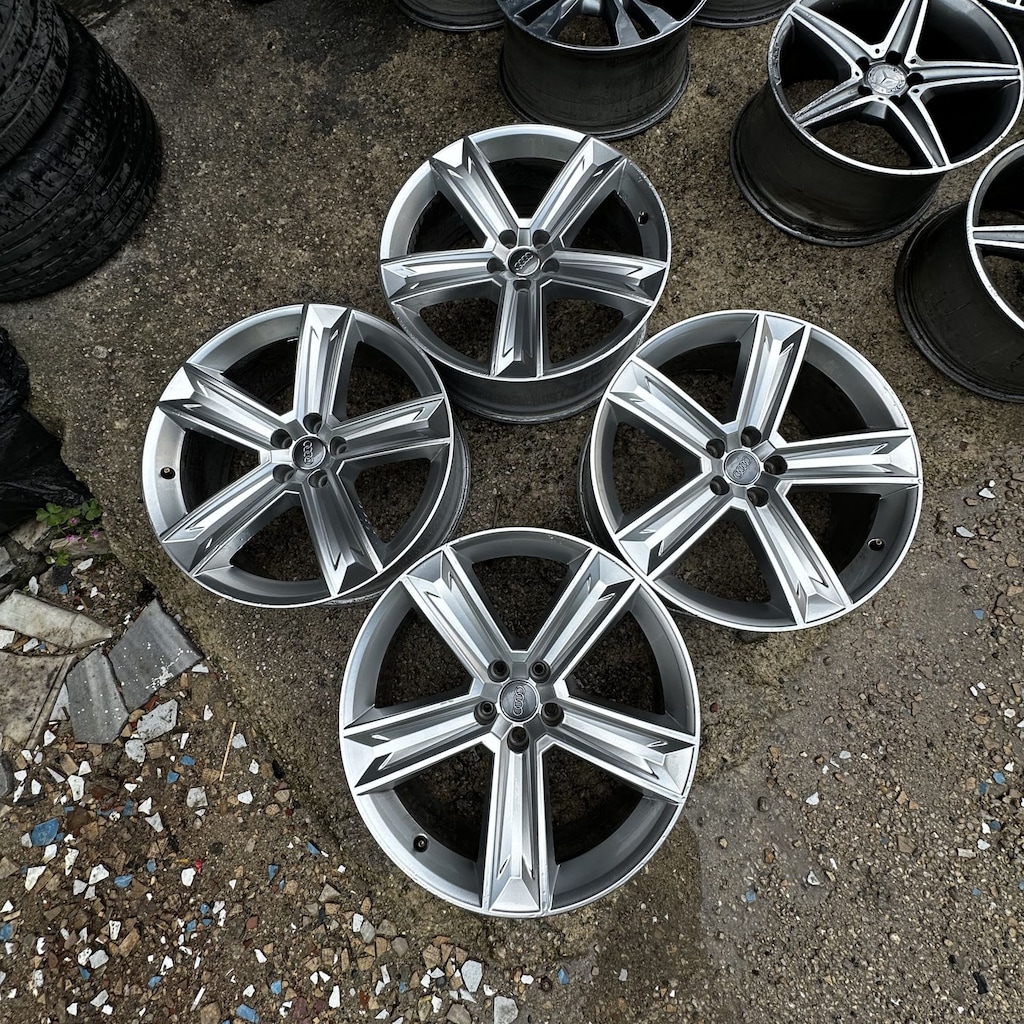 20 inç 5x112 Audi Q8 Orijinal Ekipman Jant Takımı 2. El - 4