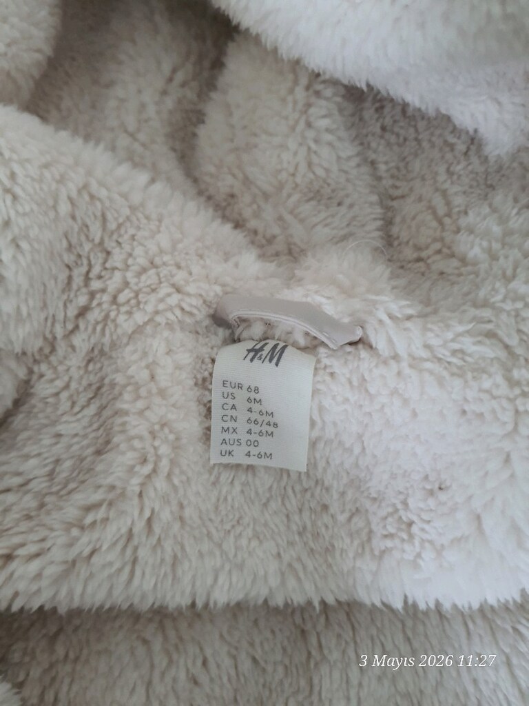 H&M marka bebek tulumu - 3