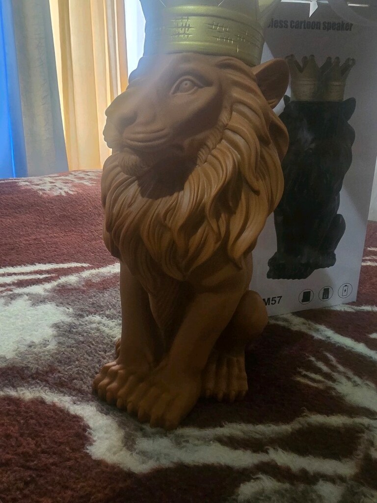 Aslan şeklinde ses sistemi - 4