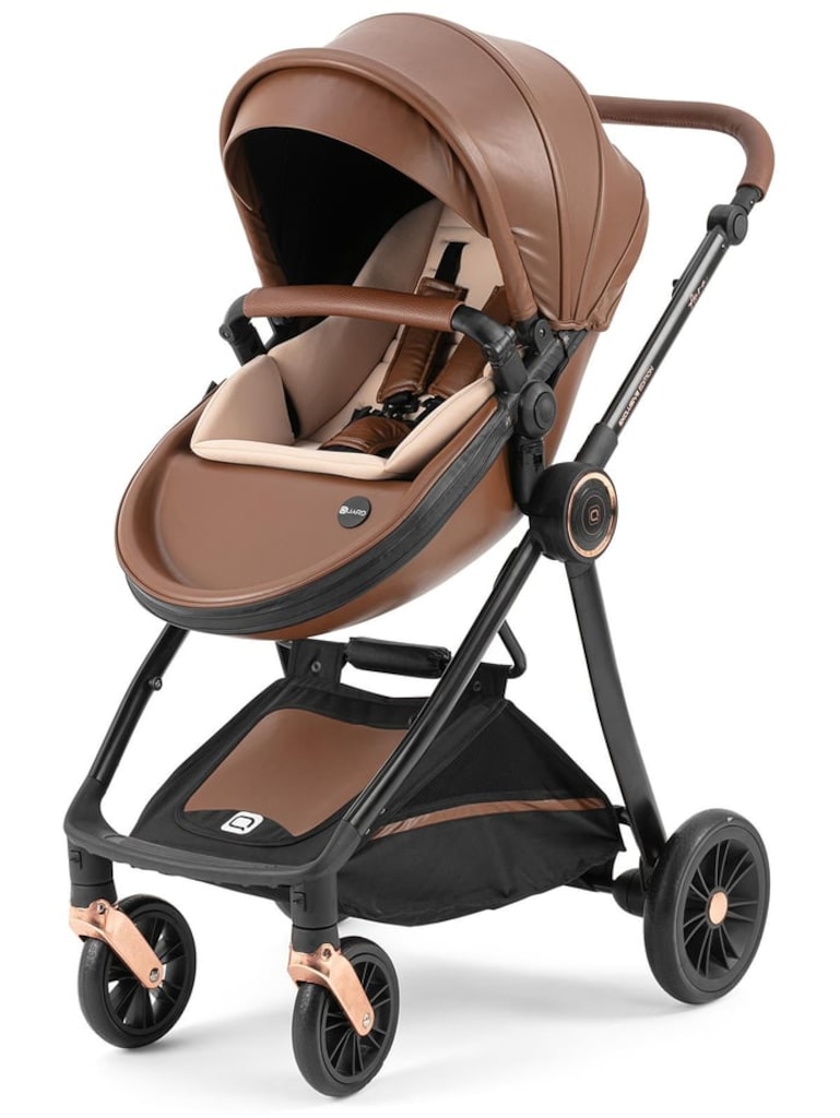Quard Aura Trio Travel Sistem Bebek Arabası Kahverengi - 2