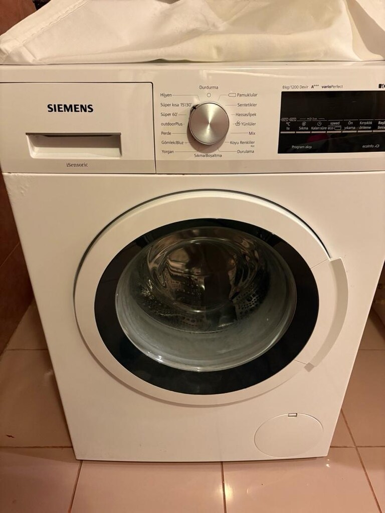 Sıemens 8 kg 1200 wat çamaşır makinesi - 3