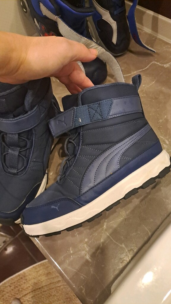 erkek çocuk bot 35 numara puma orijinal